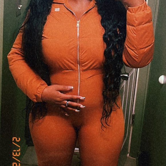 Shane Justin puffer jumpsuit Brown - Picture 10 of 10